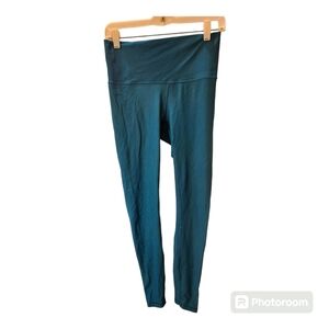 Lululemon teal leggings size 8